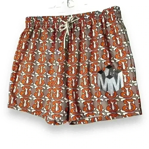 Mondaysuck Other - Mondaysuck Men’s Shorts Streetwear L Print Casual Embroidered Hip-Pop Drill